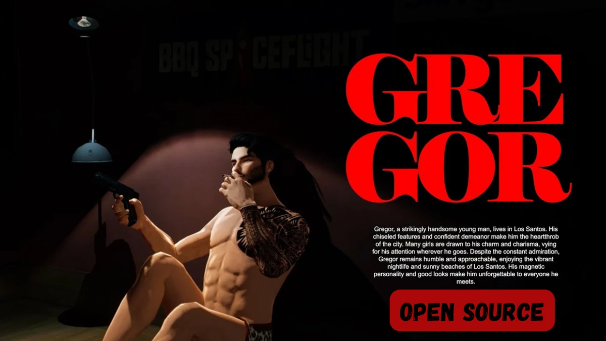 Gregor Custom Ped FiveM | Add-On Male Character | Open Source